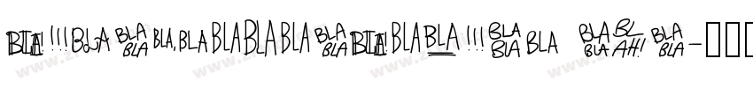 NEXARUSTSANSDEMO BLA字体转换